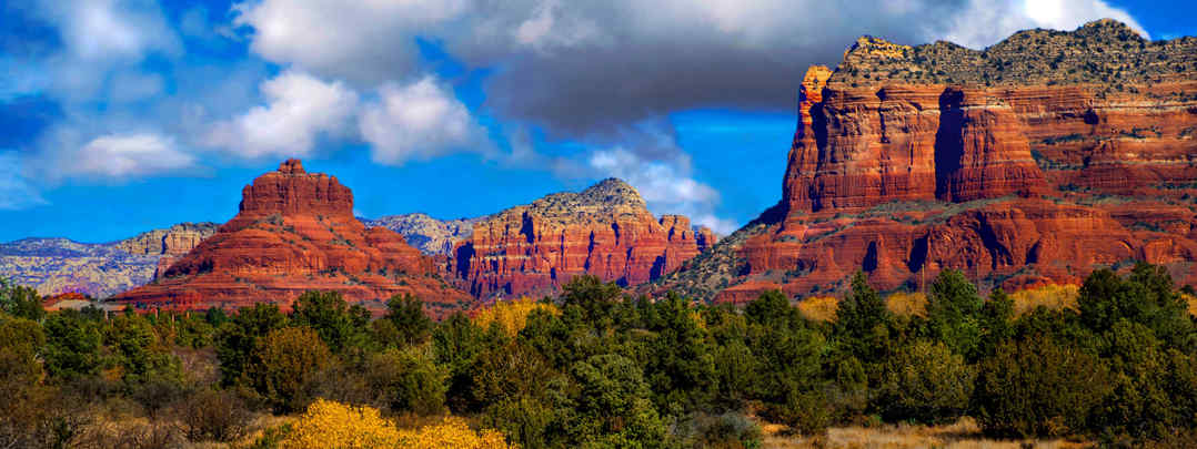 Sedona red rock view homes